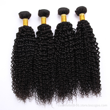 Wholesale jerry curly Double Drawn Bundles 100% Unprocessed human hair for braiding Human Virgin Brazilian Hair